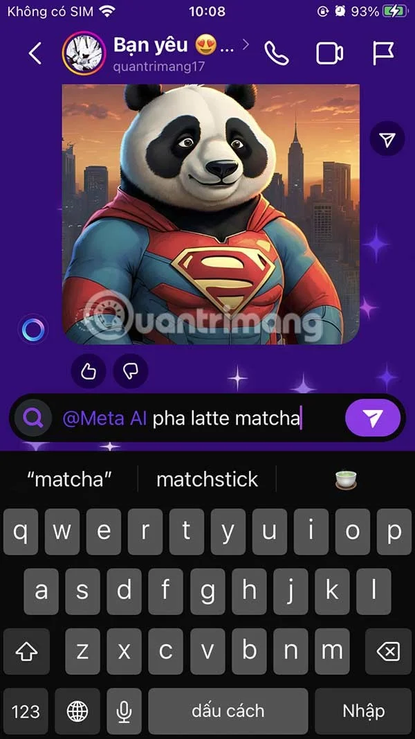 Hoe je AI-afbeeldingen maakt in Instagram-chat