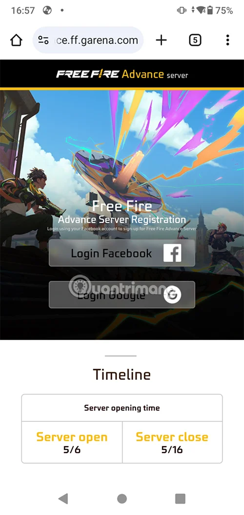 Download Free Fire OB49, Free Fire Advanced Server nieuwste