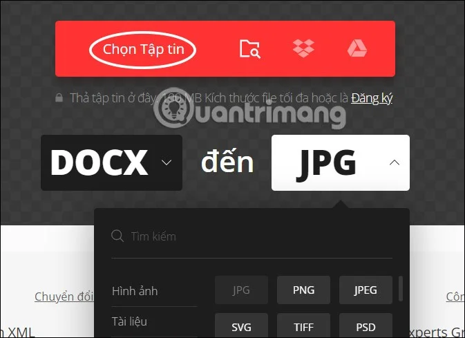 Hoe converteer ik Word naar JPG, PNG,...
