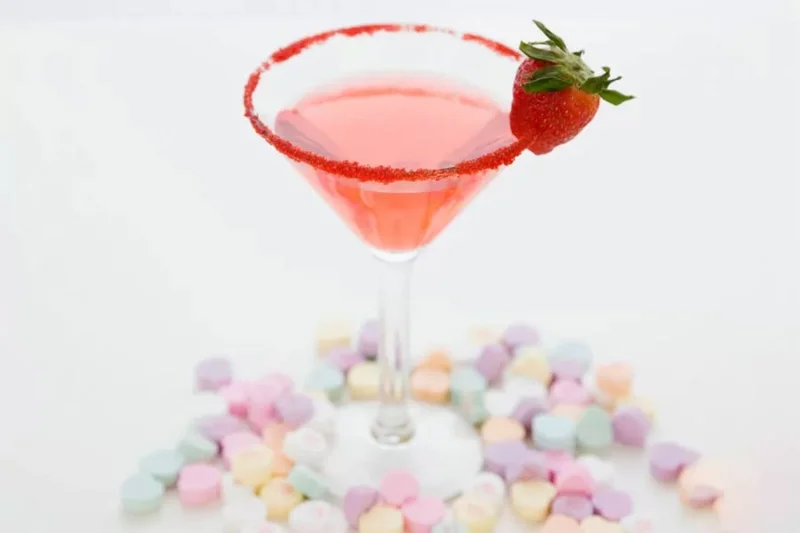 Deliciosas recetas de cócteles sin alcohol para San Valentín para tu pareja.