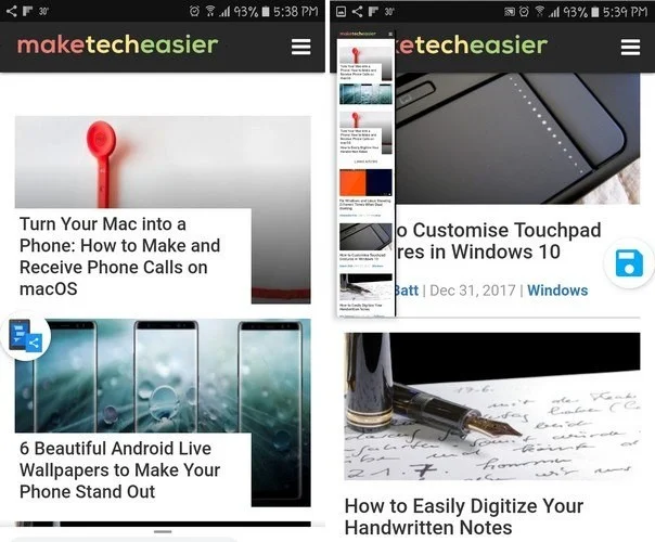 Tüm web sayfasını yakalamak için bir Android cihazın kayan ekran görüntüsünü alma talimatları