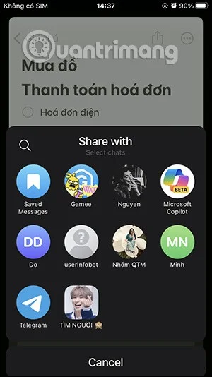 iPhone notlarının bir kopyası nasıl gönderilir