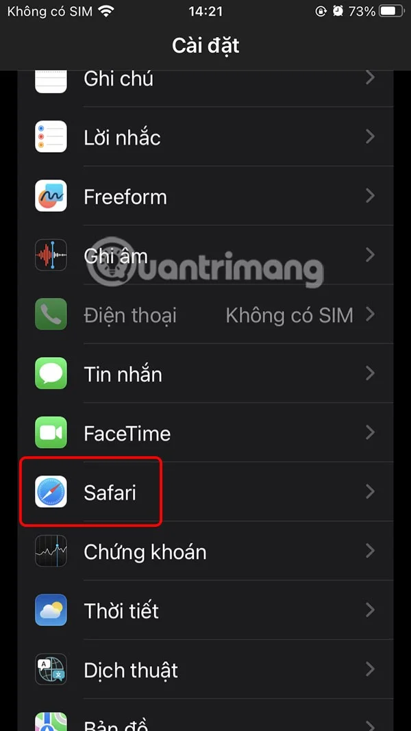 오래된 Safari 탭을 자동으로 닫기 위한 지침