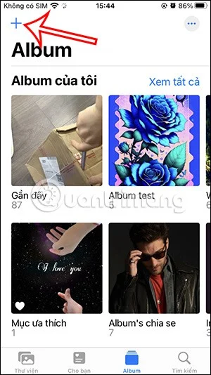 iPhone에서 사진 앨범을 공유하는 방법