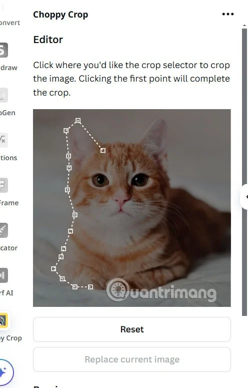 Como cortar fotos para dar forma no Canva