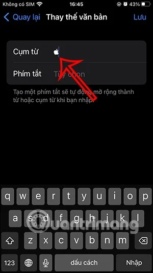 iPhone, iPad 키보드에서 Apple 로고 입력 팁