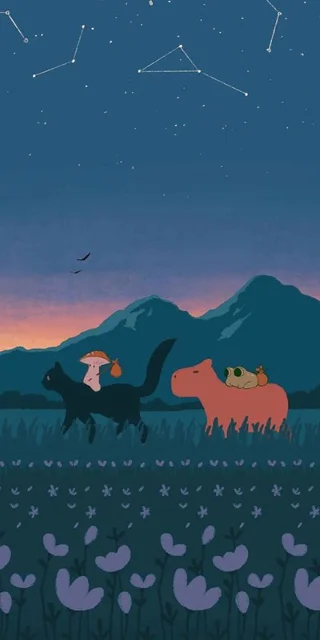 Capybara-achtergrond, nieuwste Capybara-achtergrond