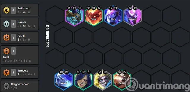 DTCL Musim 7 Pemanah: Barisan, cara membina Pemanah