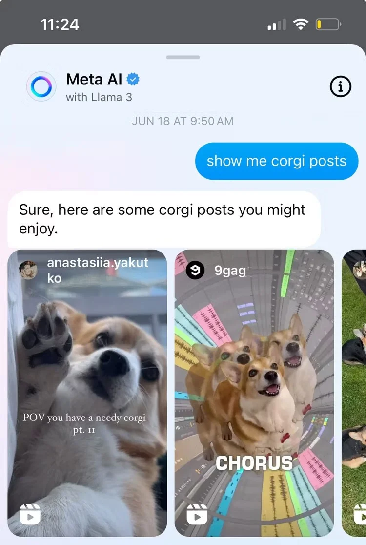 Meta AI maakt Instagram weer leuk