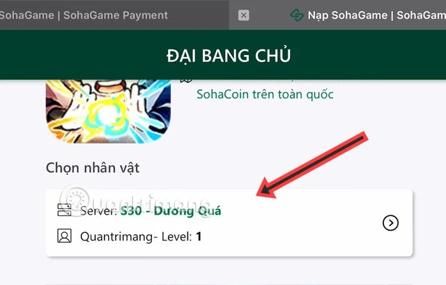 Código Dai Bang Chu, código de regalo Dai Bang Chu último evento