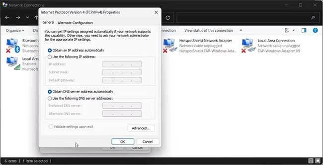 Cómo solucionar el error Sin acceso a Internet IPv4/IPv6 en Windows