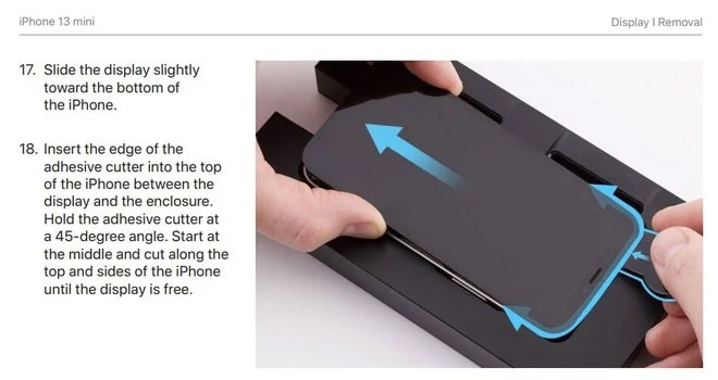 Changez la batterie de votre iPhone à la maison grâce à une boîte à outils dans deux valises de 35 kg d'Apple