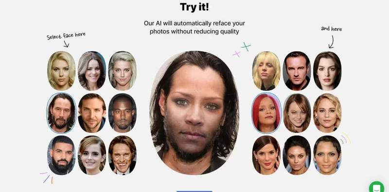 Les meilleures applications d'échange de visage