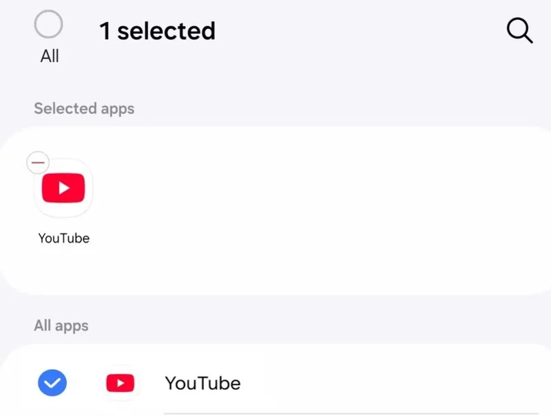 Cómo configurar YouTube para que gire automáticamente en teléfonos Samsung