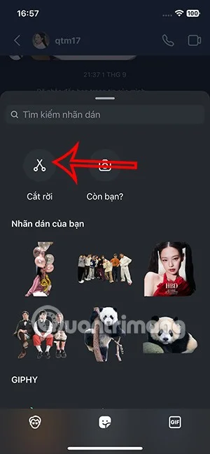 Bagaimana untuk membuat pelekat mesej Instagram anda sendiri