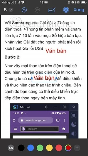 Cómo escribir notas directamente en las páginas web de Safari