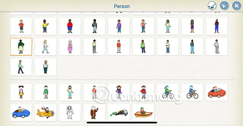 Instruções para adicionar personagens no ScratchJR