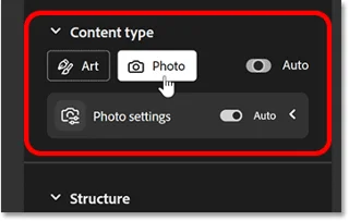 Visuele intensiteit gebruiken in Adobe Firefly voor gedetailleerdere afbeeldingen