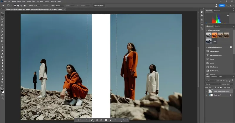 10 façons d'utiliser le remplissage génératif pour améliorer vos photos dans Photoshop