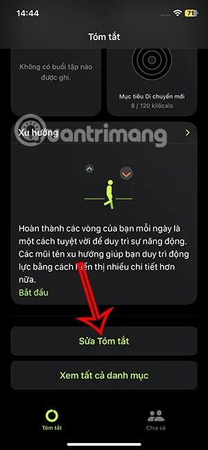 iPhone'da Fitness Uygulaması Nasıl Özelleştirilir