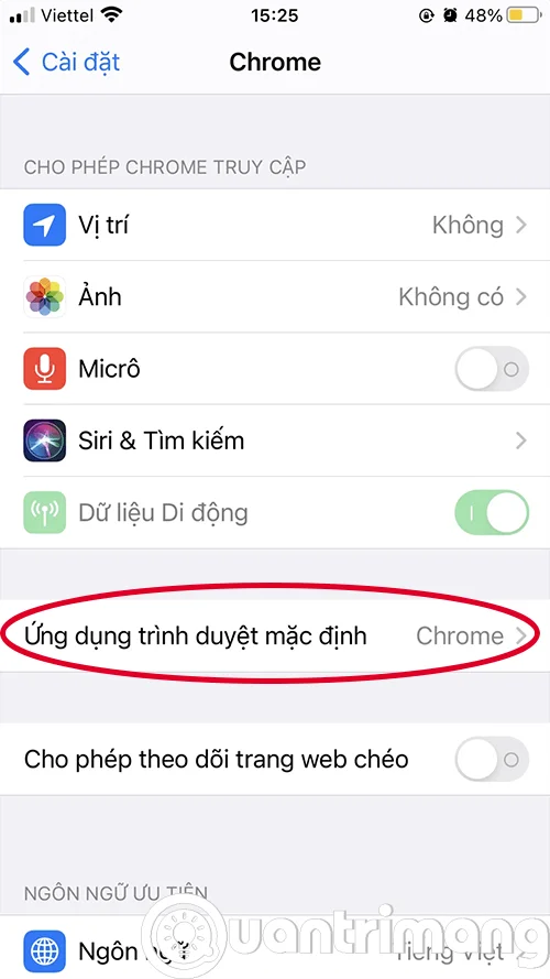 iPhone에서 기본 브라우저와 이메일을 변경하는 방법