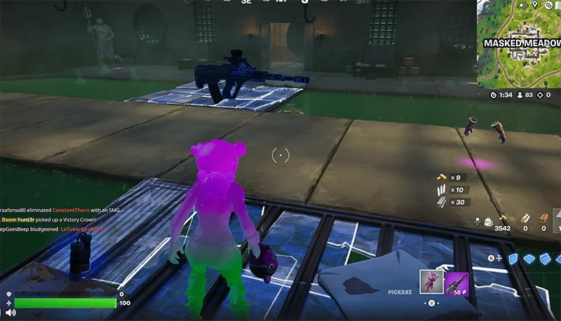 Où trouver la zone de Dead Pool dans Fortnite ?