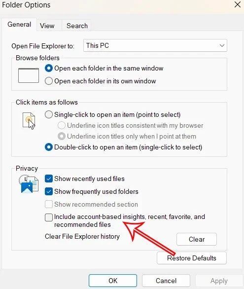 Cómo eliminar las recomendaciones del Explorador de archivos de Windows 11