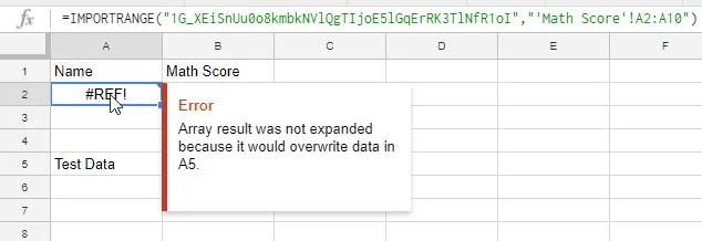 De IMPORTRANGE-functie gebruiken in Google Sheets