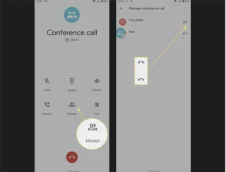 Android에서 여러 사람에게 동시에 전화하는 방법