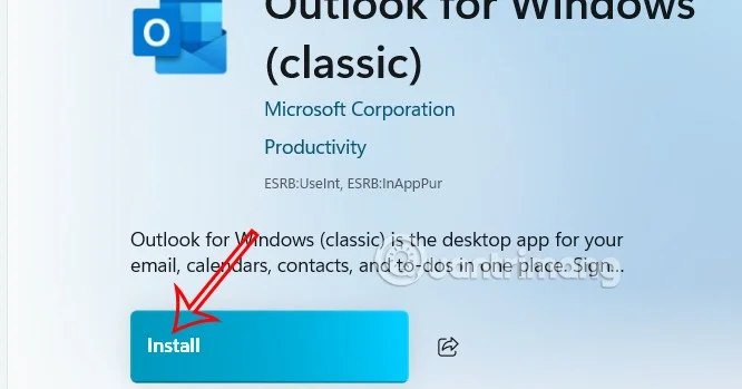 Outlook uygulamasının eski sürümünü indirme talimatları