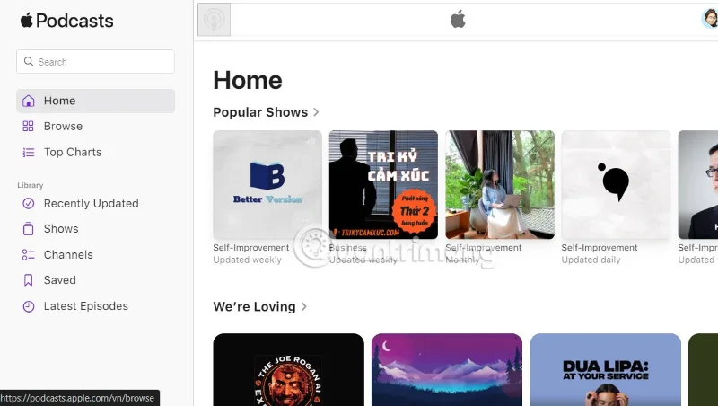 How to listen to Apple Podcasts in your browser