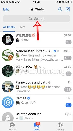 Como encontrar o ID pessoal do Telegram