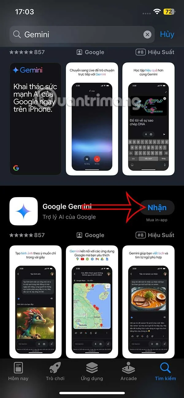 Cum să utilizați Gemini pe iPhone