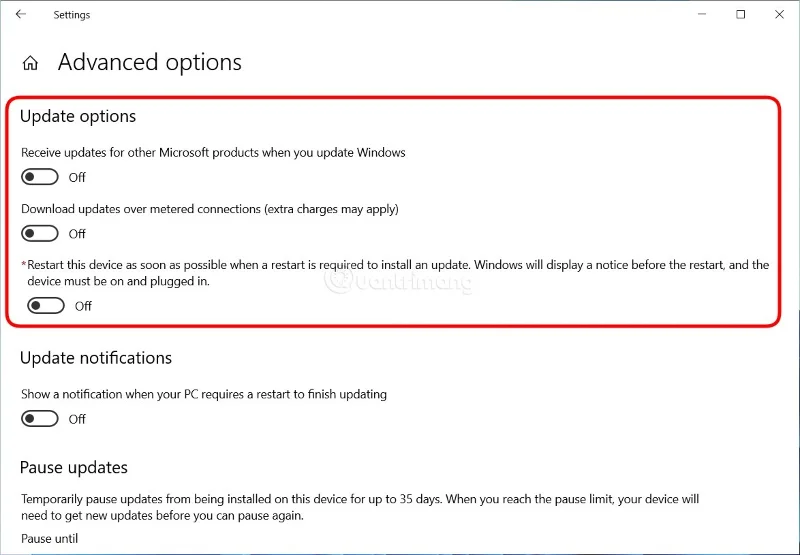 How to turn off Windows Update on Windows 10, turn off Windows 10 update permanently