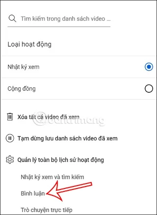 Het is heel eenvoudig om reacties op YouTube te vinden