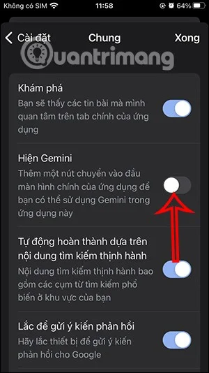 Cómo ocultar Géminis en la búsqueda de Google