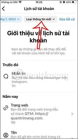 Instagram hesap geçmişi nasıl görüntülenir