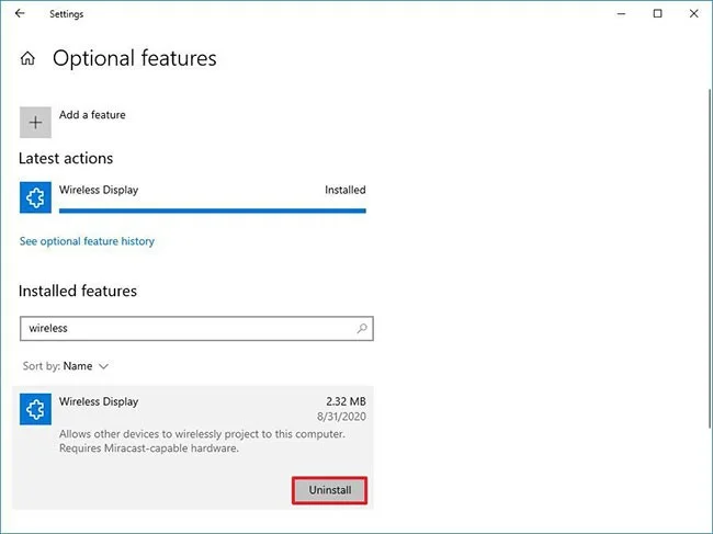 Hoe de Miracast Connect-app op Windows 10 te installeren