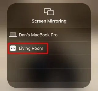 Mac, iPhone 화면을 Apple TV로 미러링하는 방법
