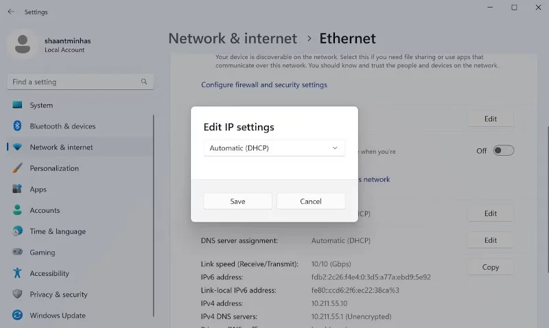 How to Assign a Static IP Address in Windows 11, 10, 8, 7, XP, or Vista