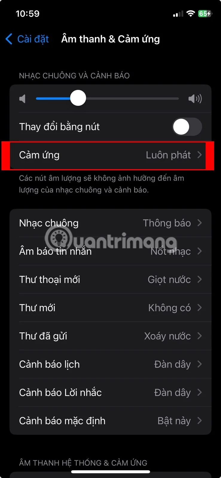 Cómo desactivar la vibración en el iPhone