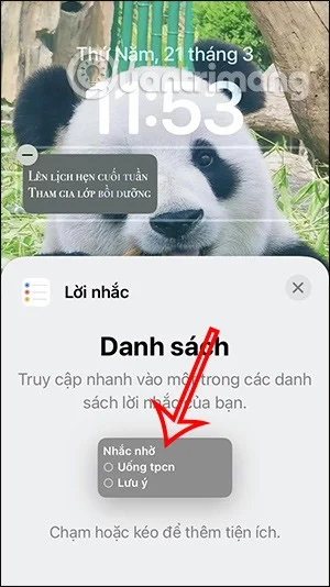 วิธีแสดงบันทึกบนหน้าจอล็อค iPhone