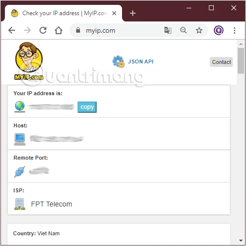 Come visualizzare l'indirizzo IP sul computer, visualizzare l'indirizzo IP di Win 10