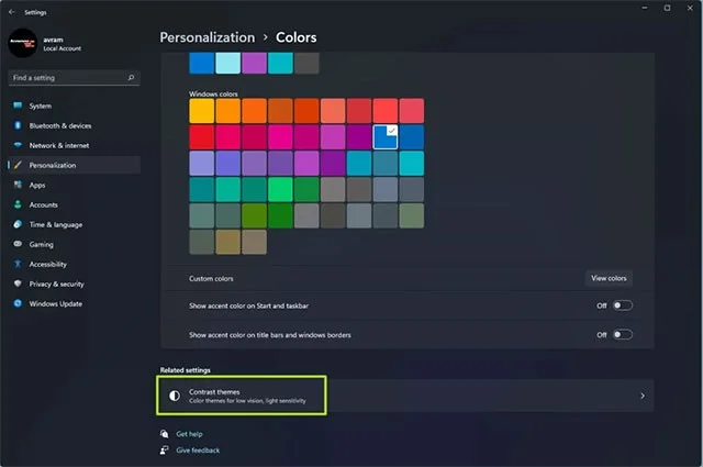 Cómo habilitar el modo oscuro en Windows 11