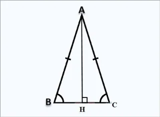 Fórmula para calcular la altura en triángulos regulares, isósceles, equiláteros y rectángulos.
