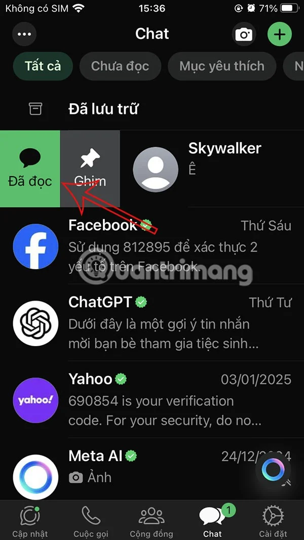 Como marcar todas as mensagens do WhatsApp como lidas