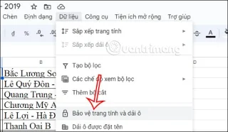 Instructions for sharing a sheet on Google Sheets