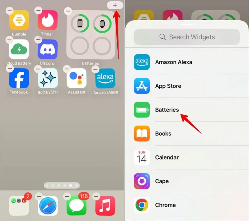 Jak wyświetlić procent baterii Apple Watch na ekranie iPhone'a