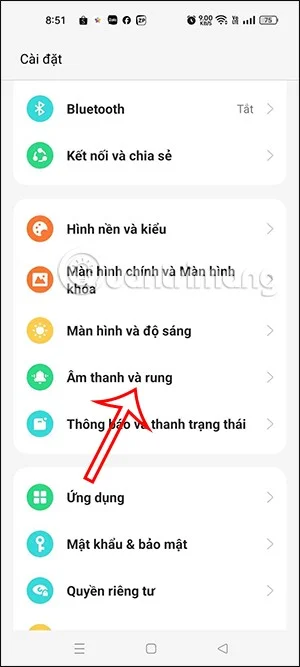 Instruções para desativar o som da captura de tela do Oppo