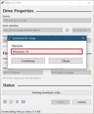 How to create USB Boot, USB to install Windows using Rufus